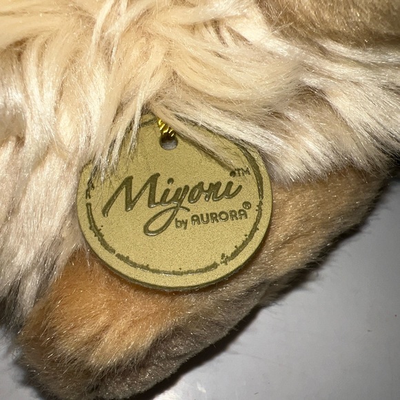 Miyoni by Aurora Plush Wolf Stuffed Animal Soft Brown Gray 13.5" #26264 - Picture 7 of 9